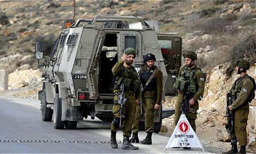 puesto de control israelí